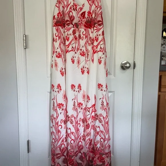 Emory Rose Dresses | Emory Rose Maxi | Color: Red/White | Size: L | Kellisb78'S Closet